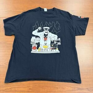 Vintage Y2k Pink Floyd Song Lyrics Reference Band T-Shirt Double Sided XL Rare